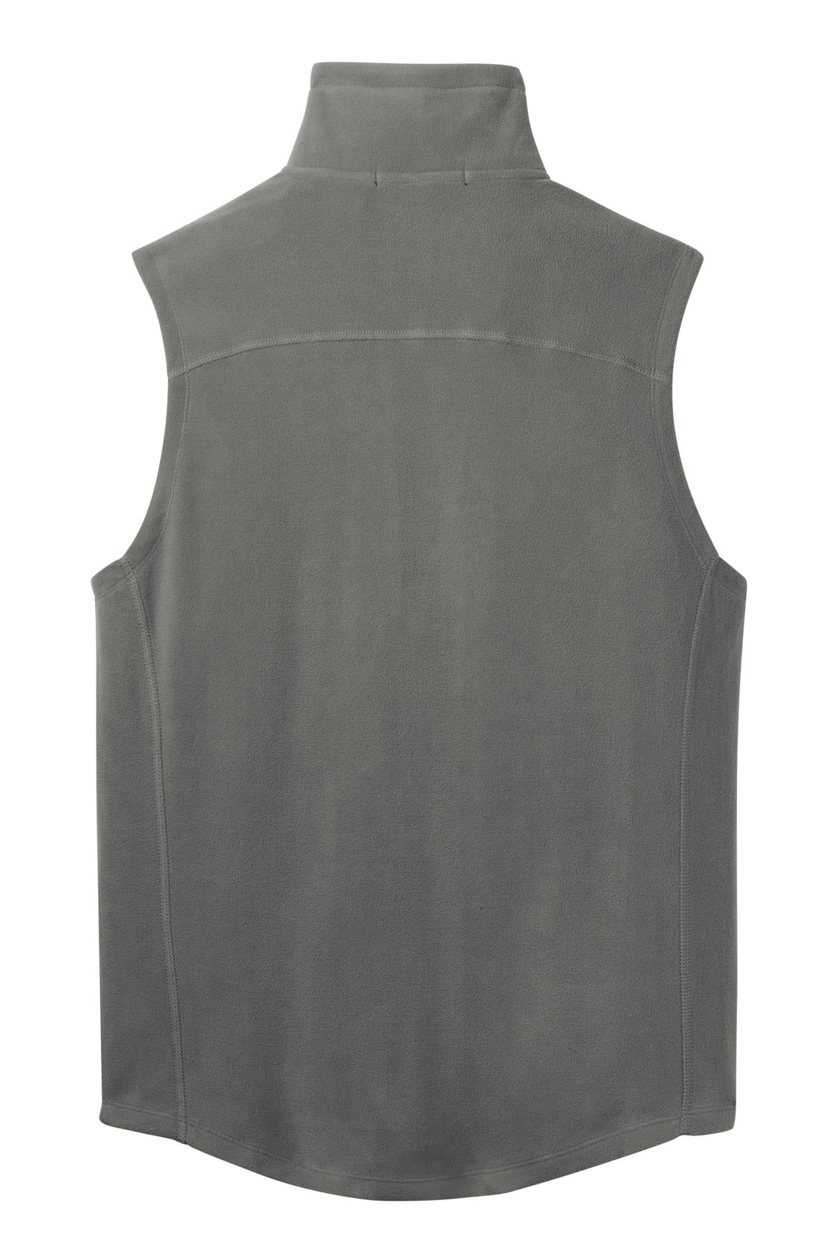 Port Authority Microfleece Vest. F226 Pearl Grey