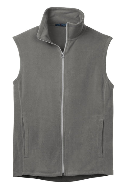 Port Authority Microfleece Vest. F226 Pearl Grey