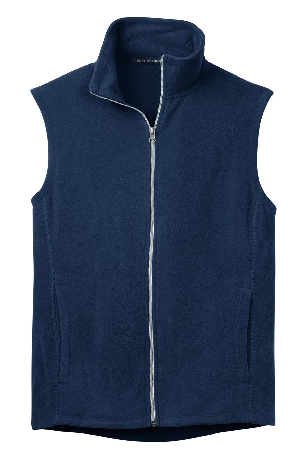 Port Authority Microfleece Vest. F226 True Navy
