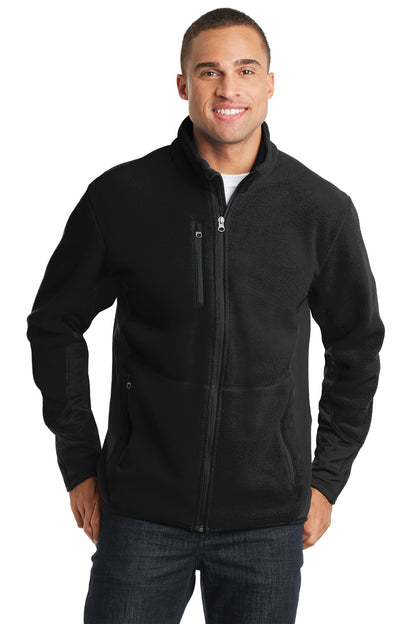 Port Authority R-Tek Pro Fleece Full-Zip Jacket F227 Black/ Black
