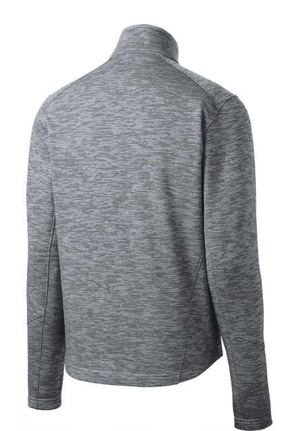 Port Authority Digi Stripe Fleece Jacket F231 Grey