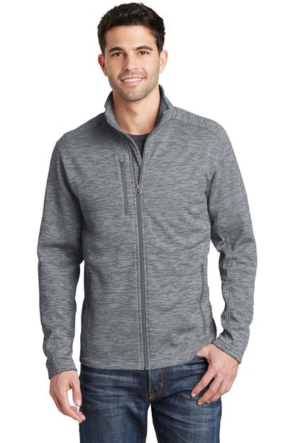 Port Authority Digi Stripe Fleece Jacket image 1