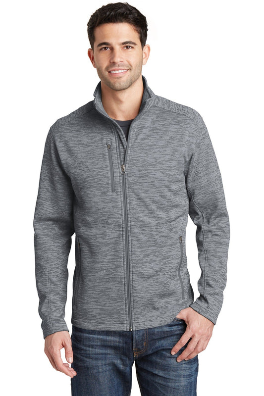 Port Authority Digi Stripe Fleece Jacket image 1