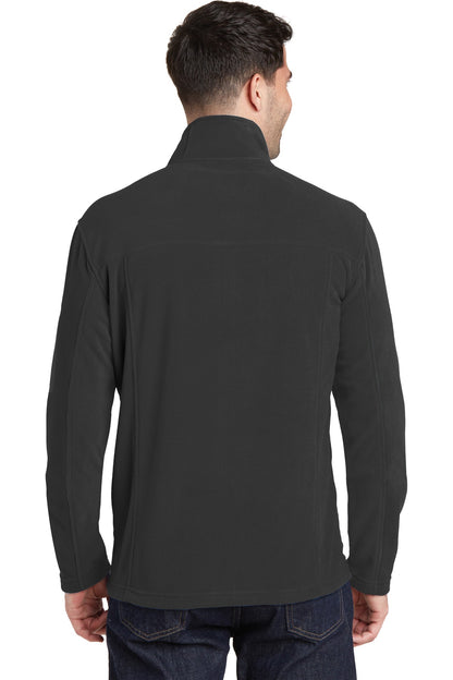 Port Authority Summit Fleece Full-Zip Jacket. F233 Black/ Black