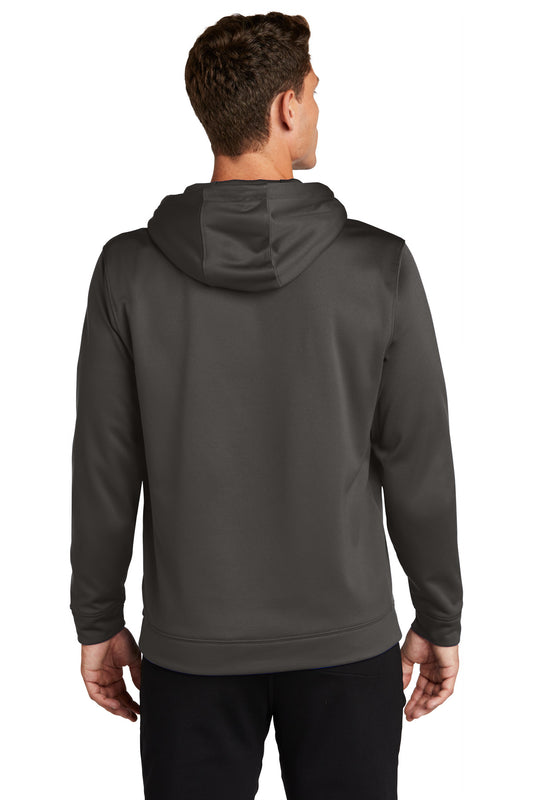 Sport-Tek Sport-Wick Fleece Hooded Pullover.  F244 Iron Grey