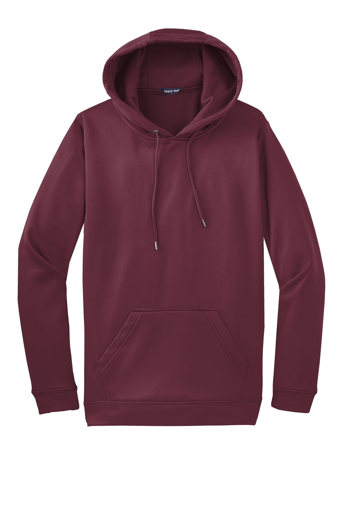 Sport-Tek Sport-Wick Fleece Hooded Pullover.  F244 Maroon