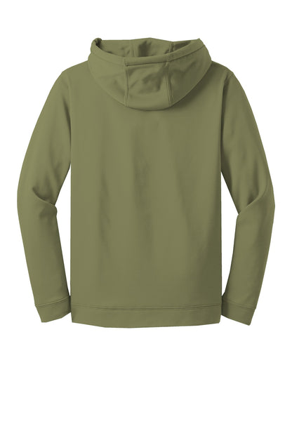 Sport-Tek Sport-Wick Fleece Hooded Pullover.  F244 Olive Drab Green