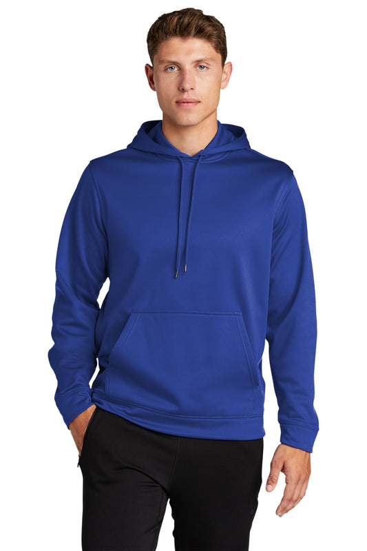 Sport-Tek Sport-Wick Fleece Hooded Pullover.  F244 True Royal