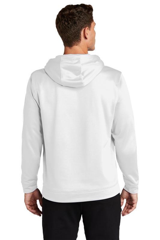 Sport-Tek Sport-Wick Fleece Hooded Pullover.  F244 White