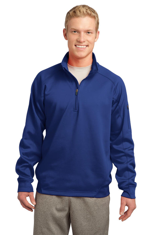 Sport-Tek Tech Fleece 1/4-Zip Pullover. F247 True Royal