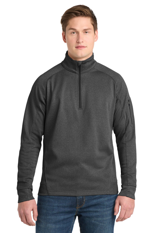 Sport-Tek Tech Fleece 1/4-Zip Pullover F247 Graphite Heather