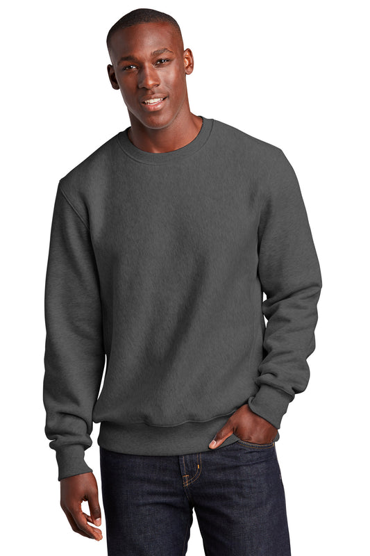 Sport-Tek Super Heavyweight Crewneck Sweatshirt.  F280 Graphite Heather