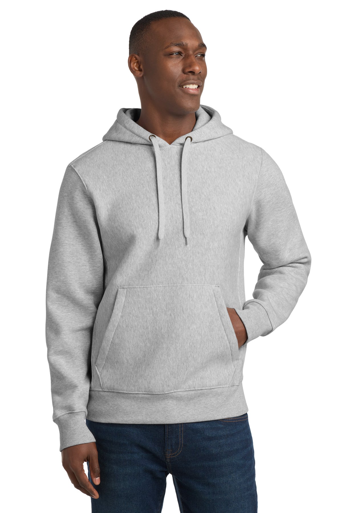 Sport-Tek Super Heavyweight Pullover Hooded Sweatshirt F281 Athletic Heather