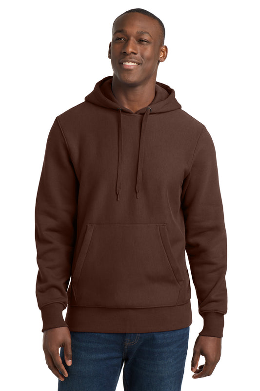 Sport-Tek Super Heavyweight Pullover Hooded Sweatshirt F281 Brown