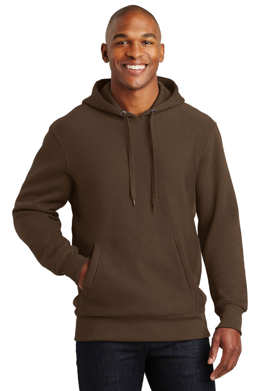 Sport-Tek Super Heavyweight Pullover Hooded Sweatshirt.  F281 Brown