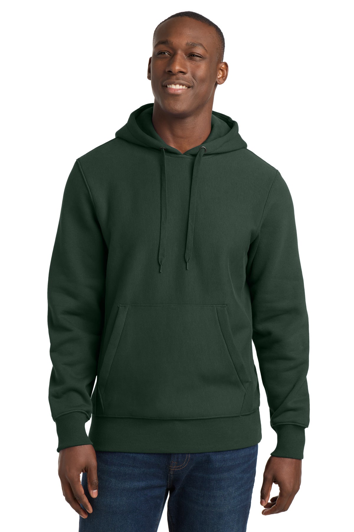 Sport-Tek Super Heavyweight Pullover Hooded Sweatshirt F281 Dark Green