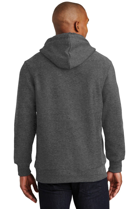 Sport-Tek Super Heavyweight Pullover Hooded Sweatshirt.  F281 Graphite Heather