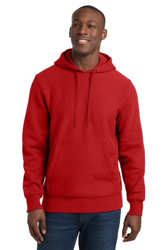 Sport-Tek Super Heavyweight Pullover Hooded Sweatshirt F281 Red