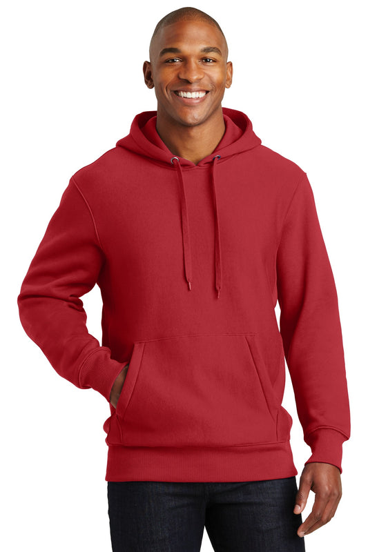 Sport-Tek Super Heavyweight Pullover Hooded Sweatshirt.  F281 Red