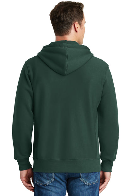 Sport-Tek Super Heavyweight Full-Zip Hooded Sweatshirt.  F282 Dark Green
