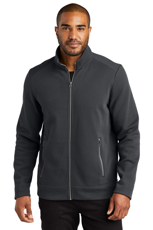 Port Authority Network Fleece Jacket F422 Charcoal