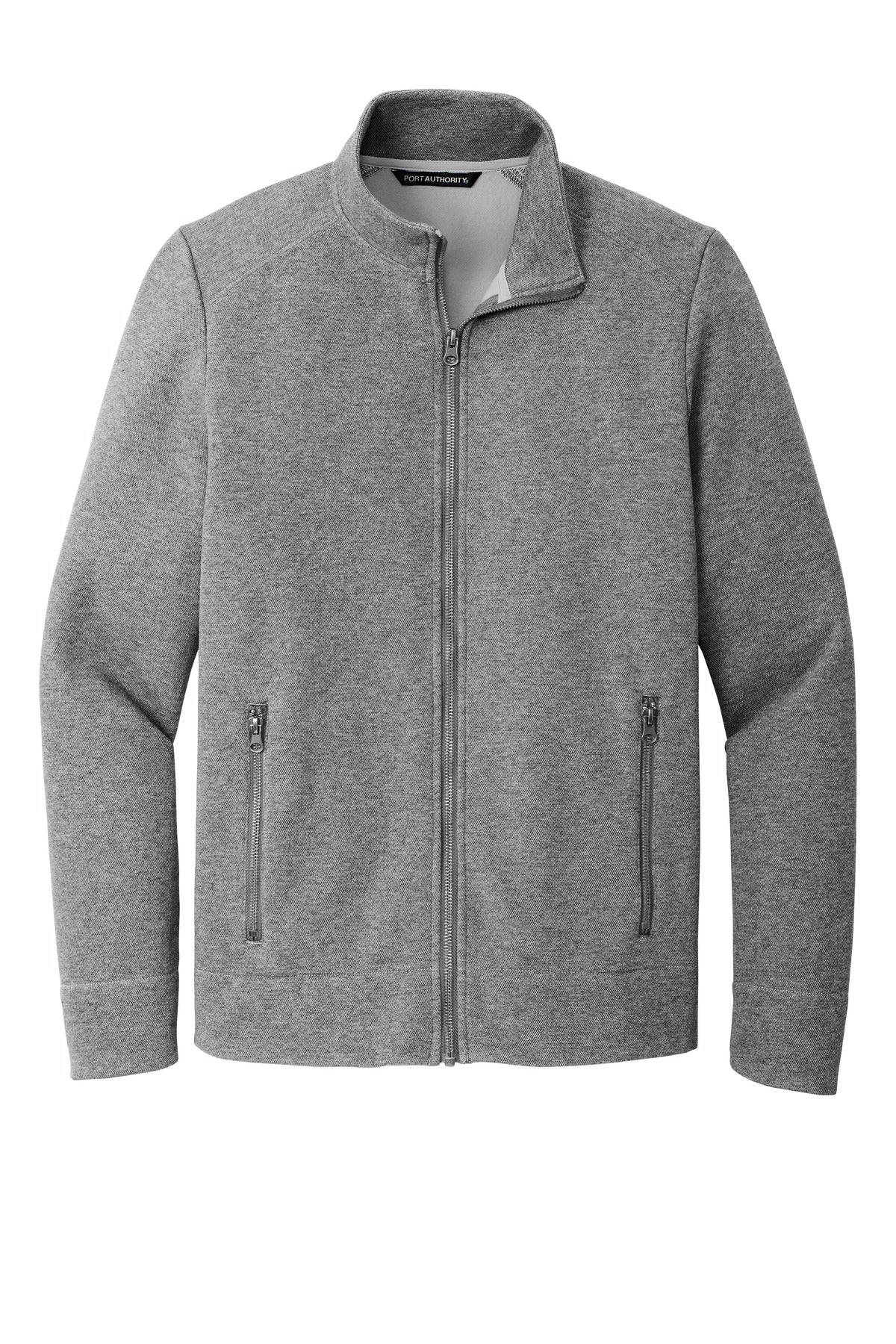 Port Authority Network Fleece Jacket F422 Grey Heather