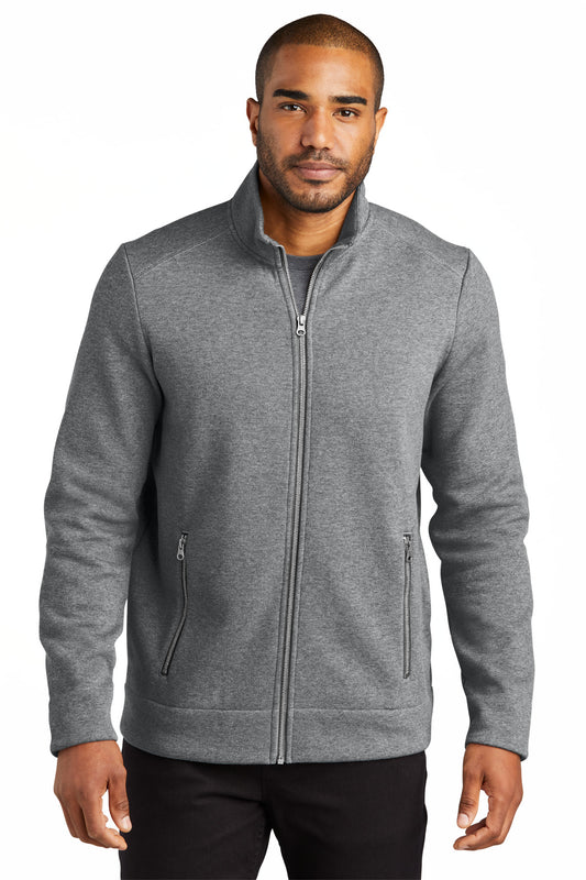 Port Authority Network Fleece Jacket F422 Grey Heather