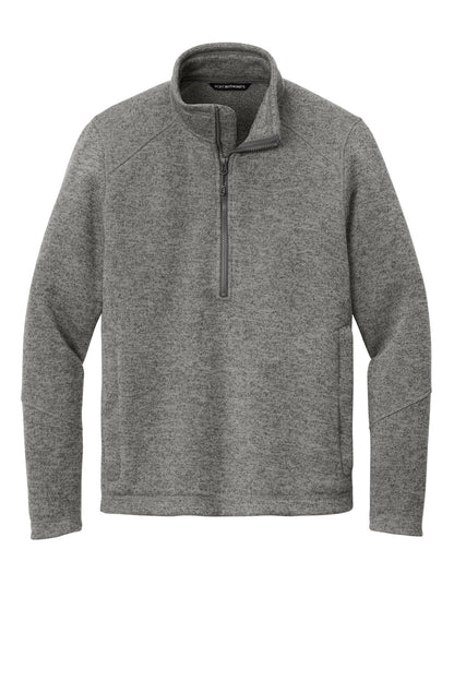 Port Authority Arc Sweater Fleece 1/4-Zip F426 Deep Smoke Heather