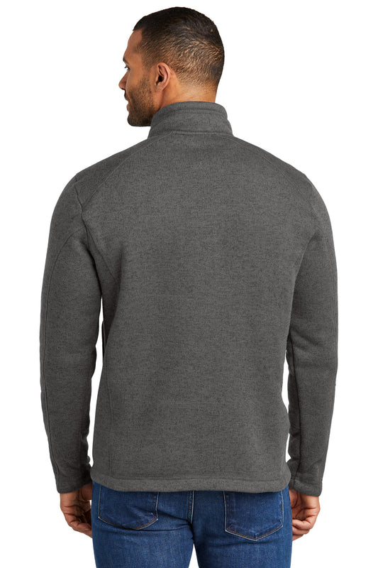 Port Authority Arc Sweater Fleece 1/4-Zip F426 Grey Smoke Heather