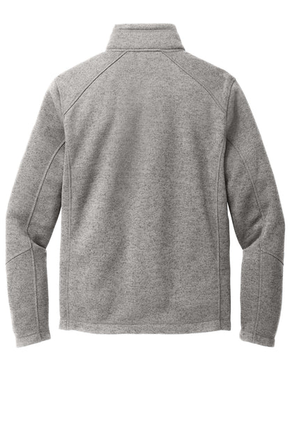 Port Authority Arc Sweater Fleece Jacket F428 Deep Smoke Heather