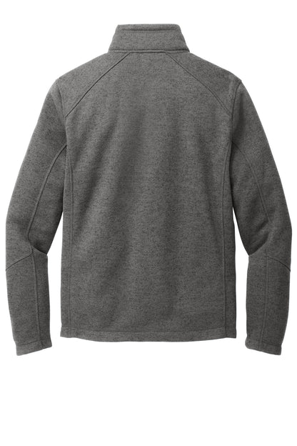 Port Authority Arc Sweater Fleece Jacket F428 Grey Smoke Heather