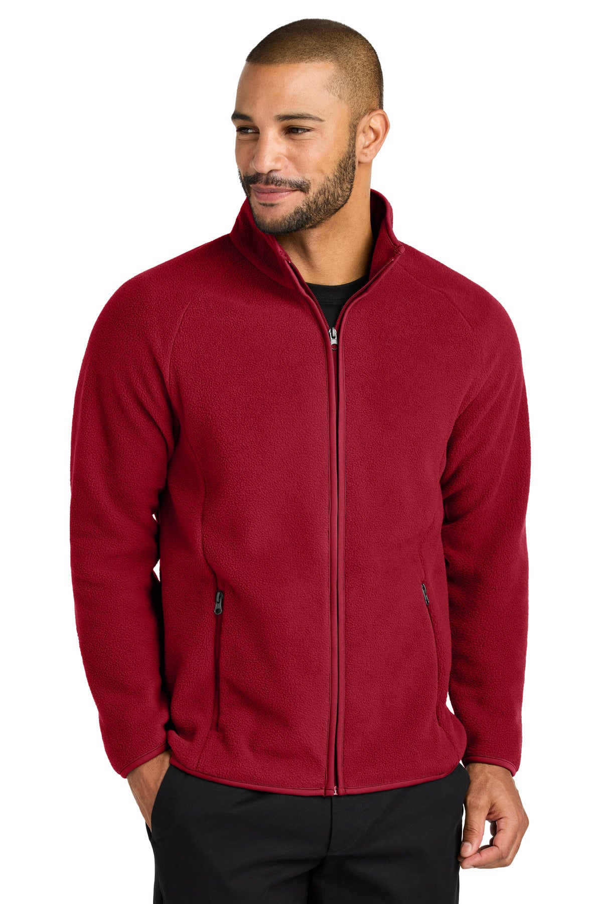 Port Authority C-FREE Raglan Fleece F700 Rich Red