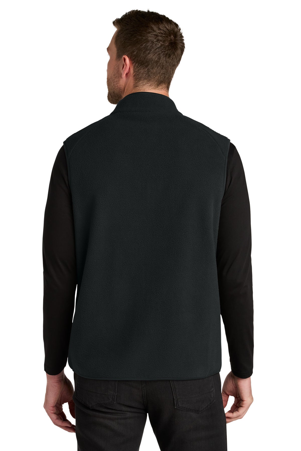 Port Authority C-FREE Fleece Vest F702 Deep Black