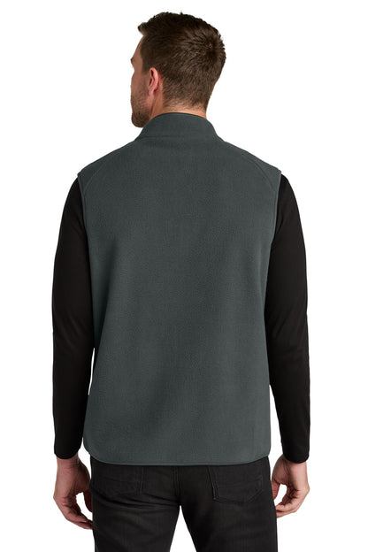 Port Authority C-FREE Fleece Vest F702 Grey Steel
