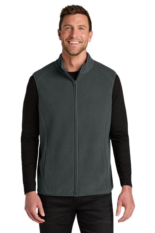 Port Authority C-FREE Fleece Vest F702 Grey Steel