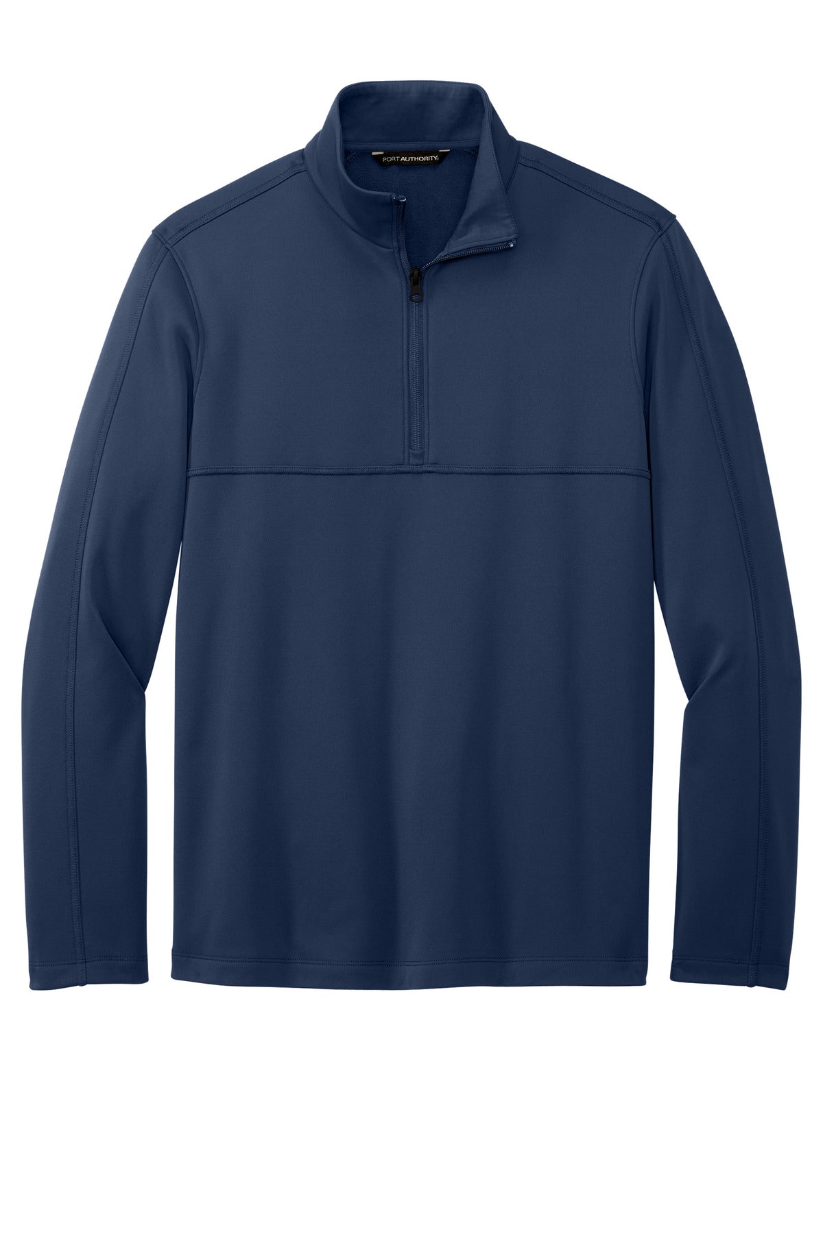 Port Authority Smooth Fleece 1/4-Zip F804 River Blue Navy