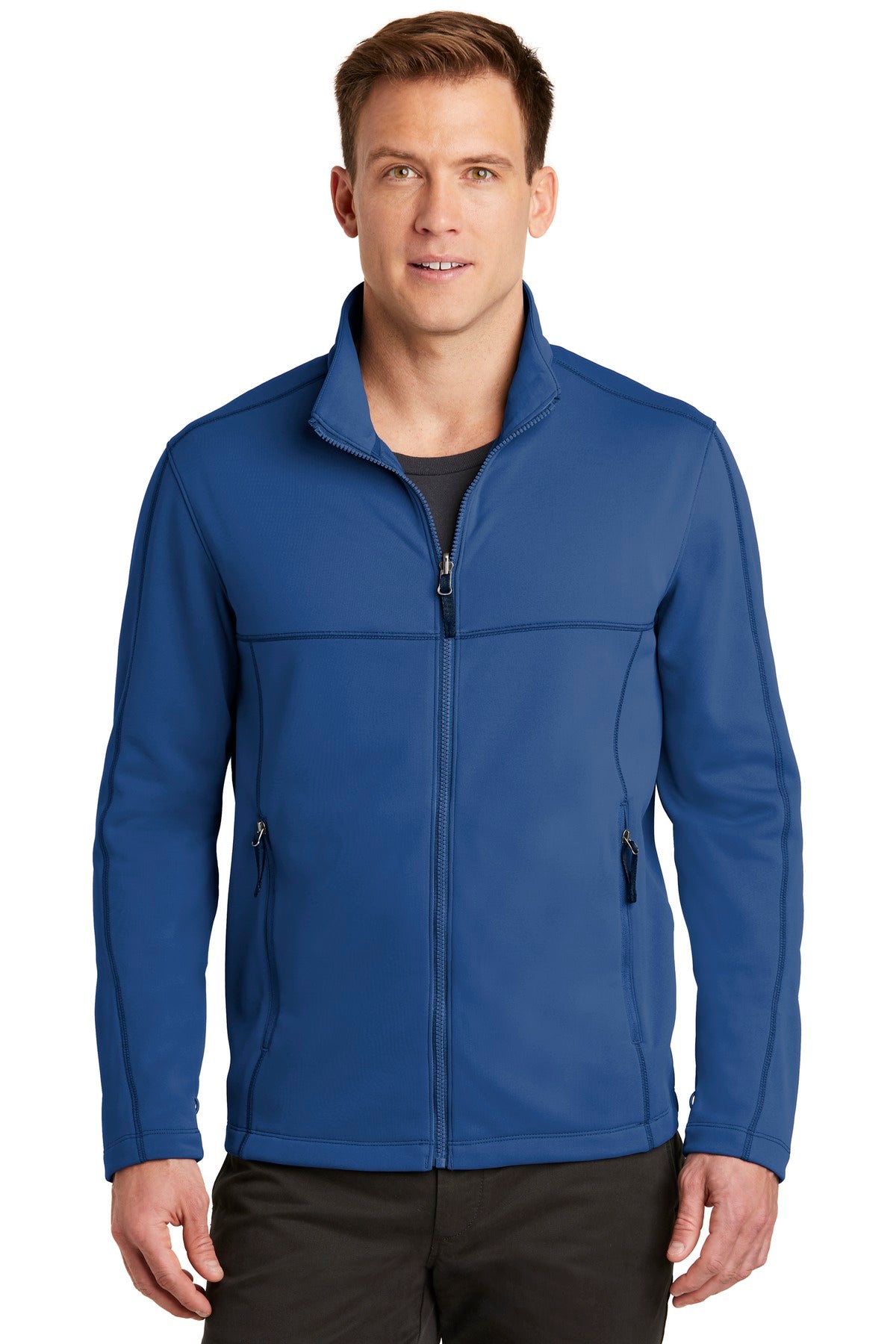 Port Authority Collective Smooth Fleece Jacket F904 Night Sky Blue