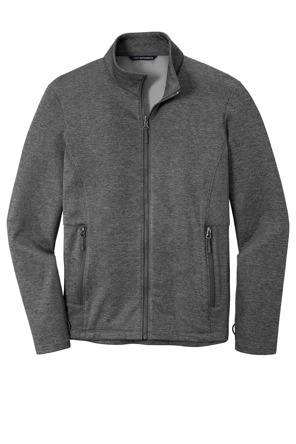 Port Authority  Collective Striated Fleece Jacket. F905 Sterling Grey Heather