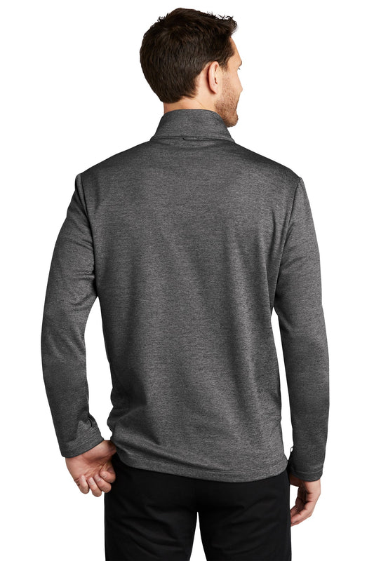 Port Authority  Collective Striated Fleece Jacket. F905 Sterling Grey Heather