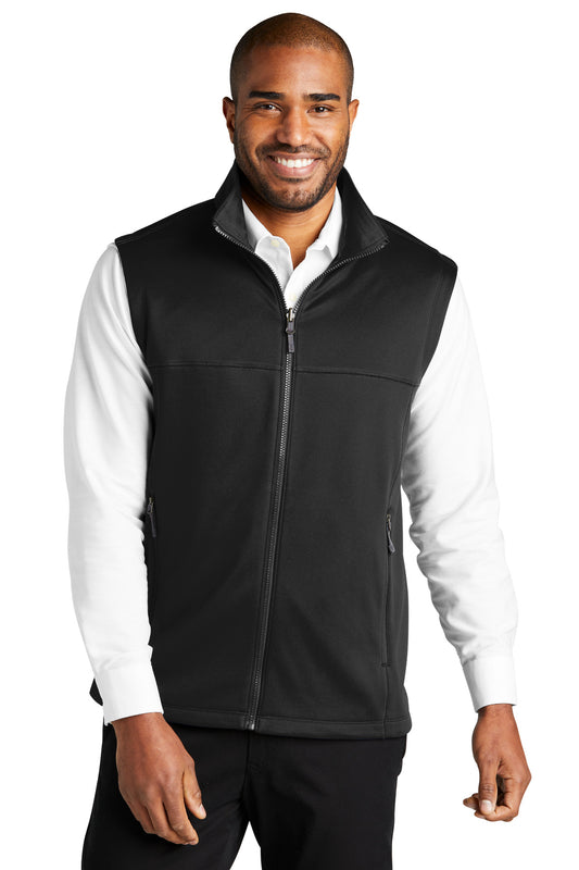 Port Authority Collective Smooth Fleece Vest F906 Deep Black