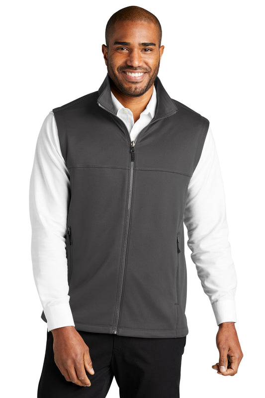 Port Authority Collective Smooth Fleece Vest F906 Graphite