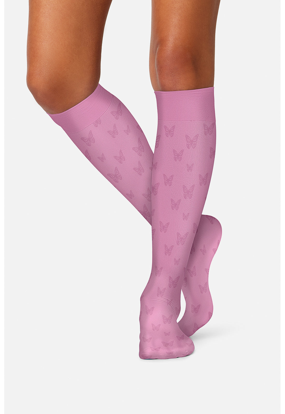 Legwear FASHIONSUPPOR Knee High 8-15 Mmhg Compression Sock Butterflies