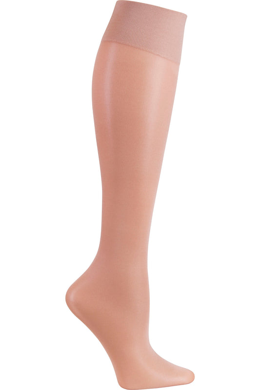 Legwear FASHIONSUPPORT Knee High 8-15 mmHg Compression Sock Nude Model Image Front | Cherokee