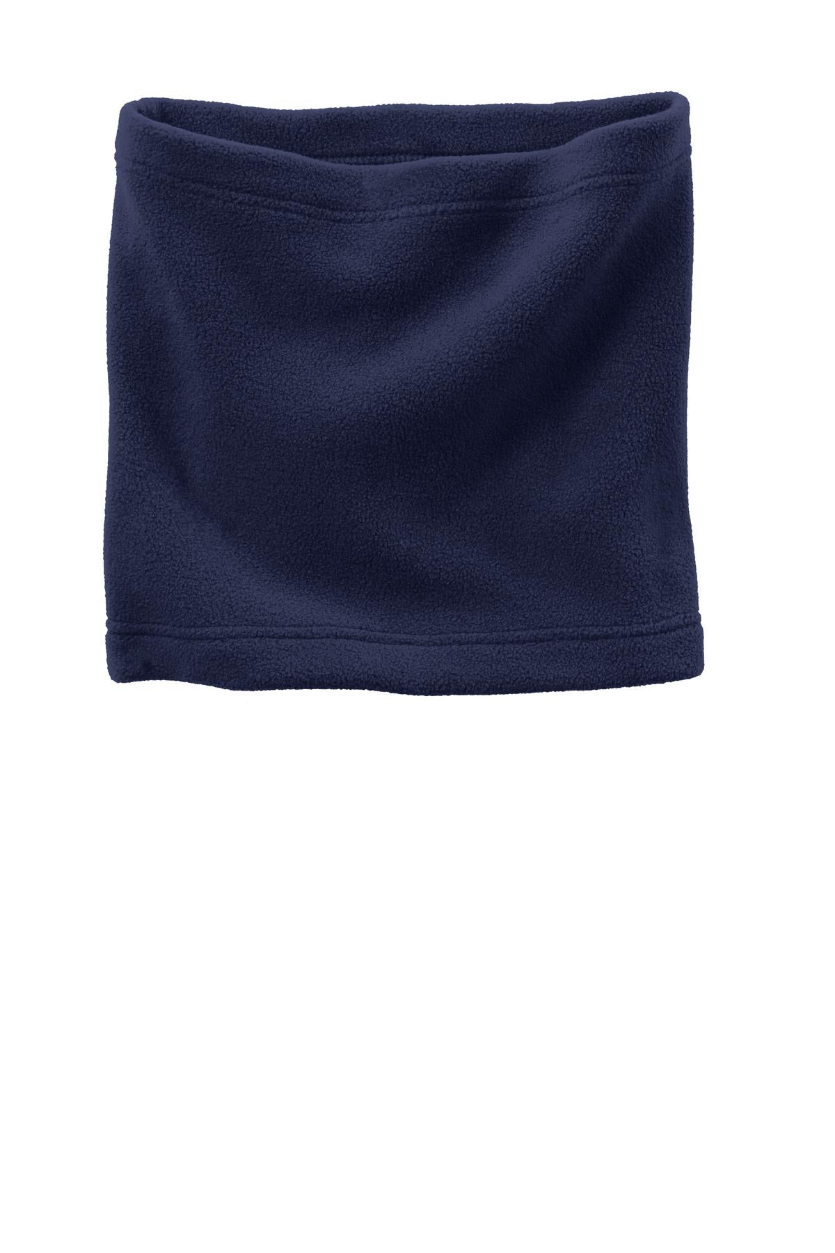 Port Authority Fleece Neck Gaiter. FS07 Navy