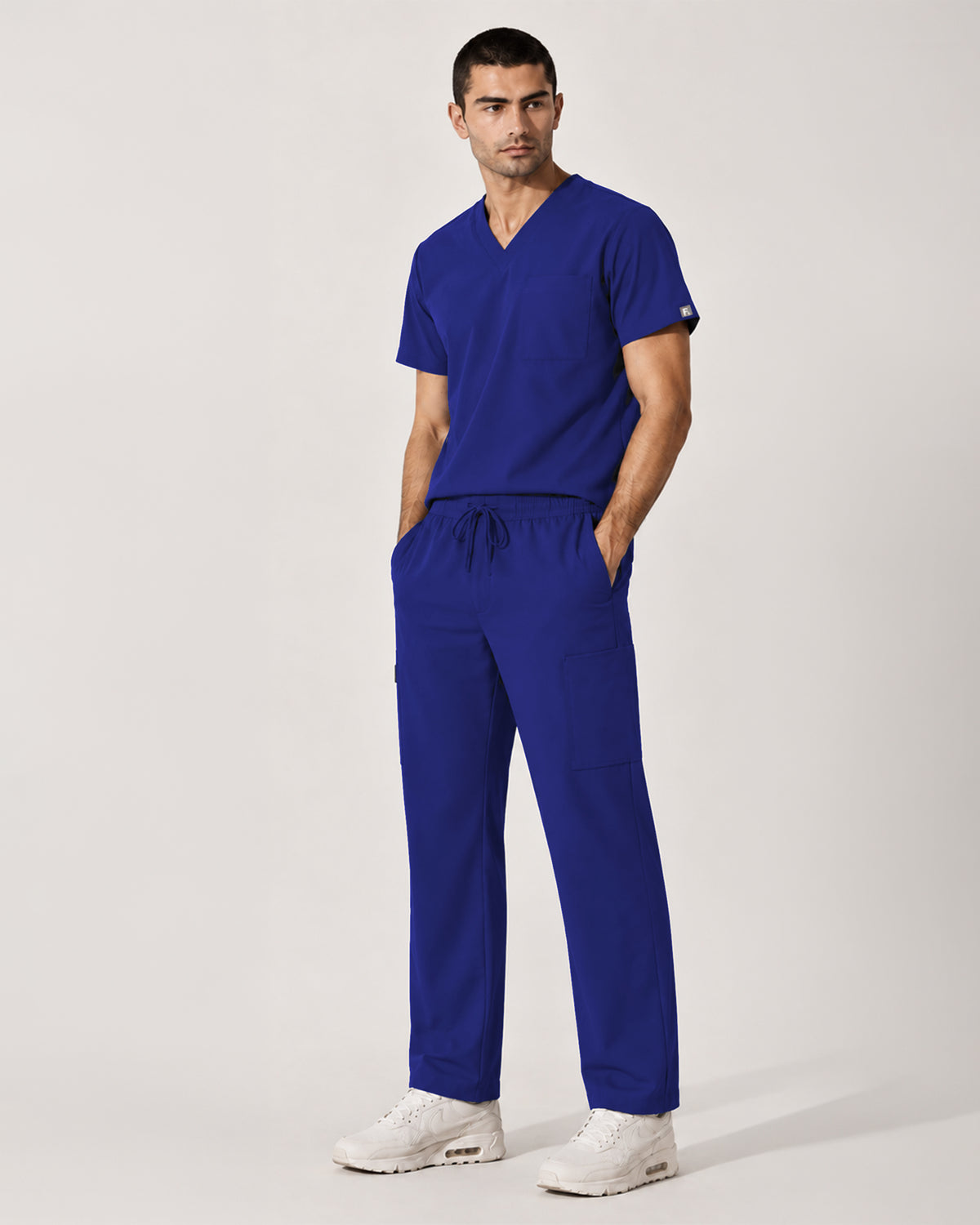 Foundry Men's 1505 Cobalt Men'S 1 Pocket V-Neck Top Galaxy
