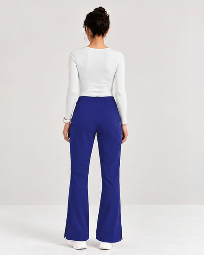 Foundry Women's 2005 Jasmine 5 Pocket Mini Flare Cargo Pant Galaxy