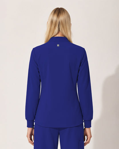 Foundry Women's 6005 Ellis 2 Pocket Scrub Jacket Galaxy
