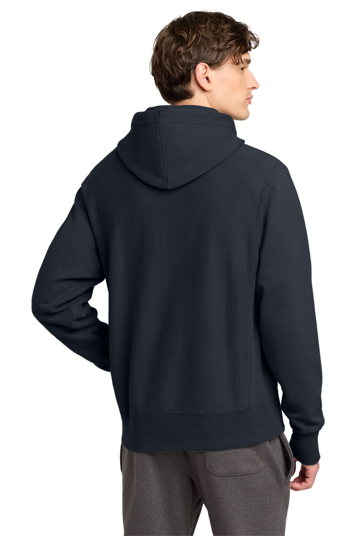 Champion Reverse Weave Garment-Dyed Hooded Sweatshirt GDS101 image 2