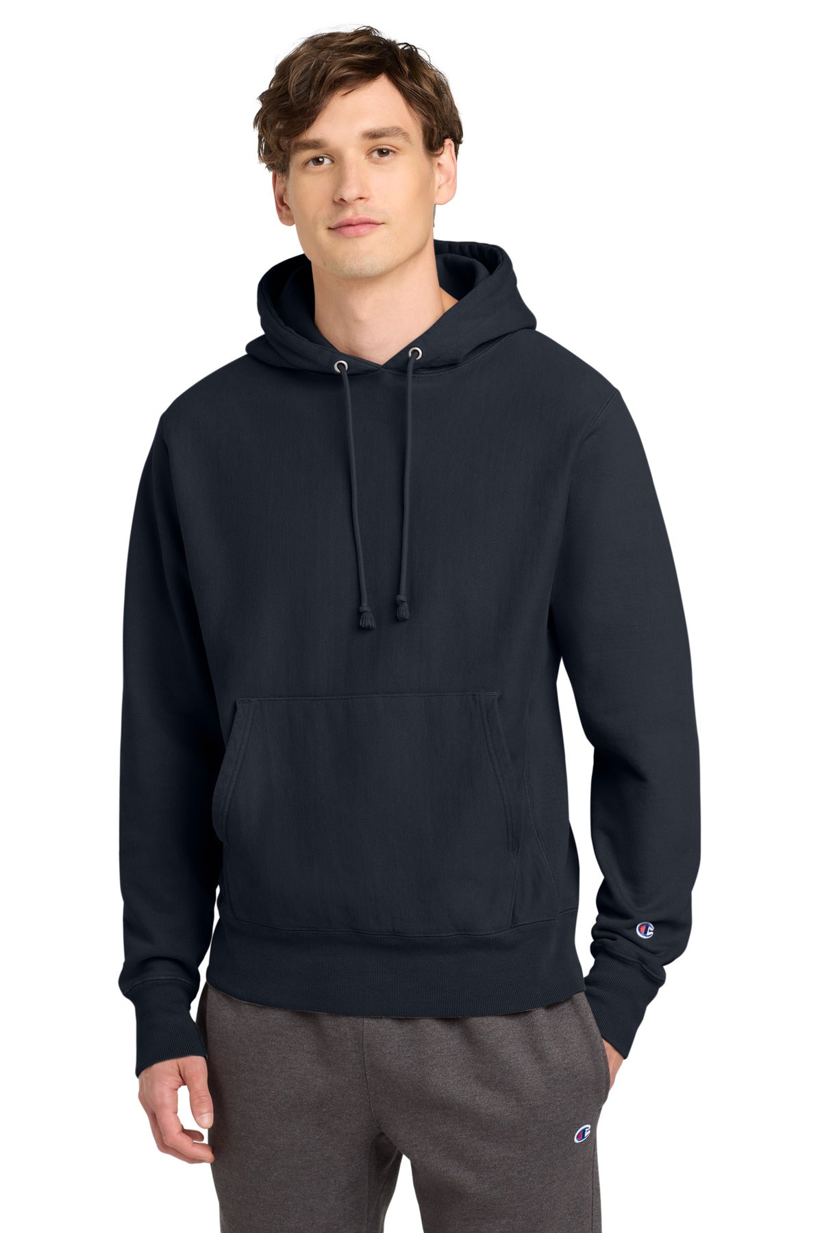 Champion Reverse Weave Garment-Dyed Hooded Sweatshirt GDS101 image 1