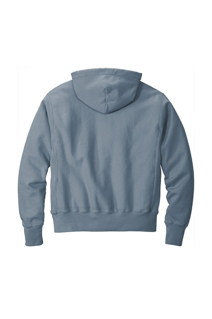 Champion Reverse Weave Garment-Dyed Hooded Sweatshirt GDS101 Saltwater